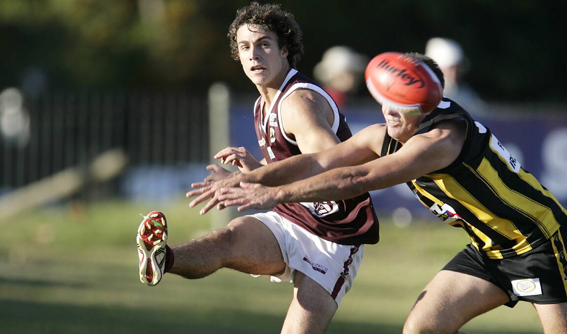 CLASSY: Doswell enjoyed an outstanding career with Wodonga and represented the league on a regular basis.