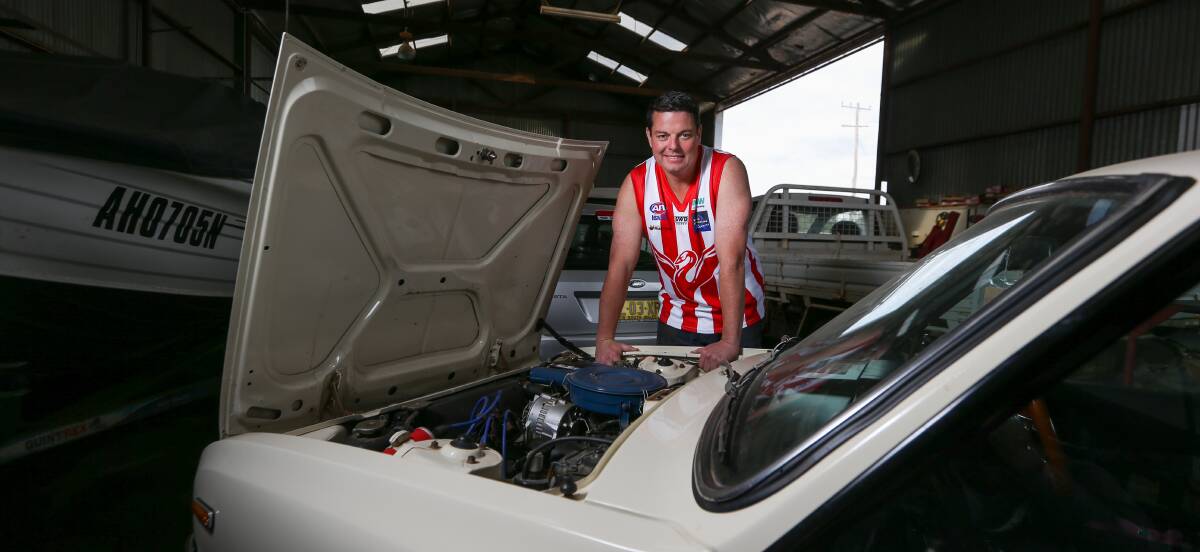 MR FIX-IT: Henty's Dave Weston is the local mechanic. Picture: TARA TREWHELLA
