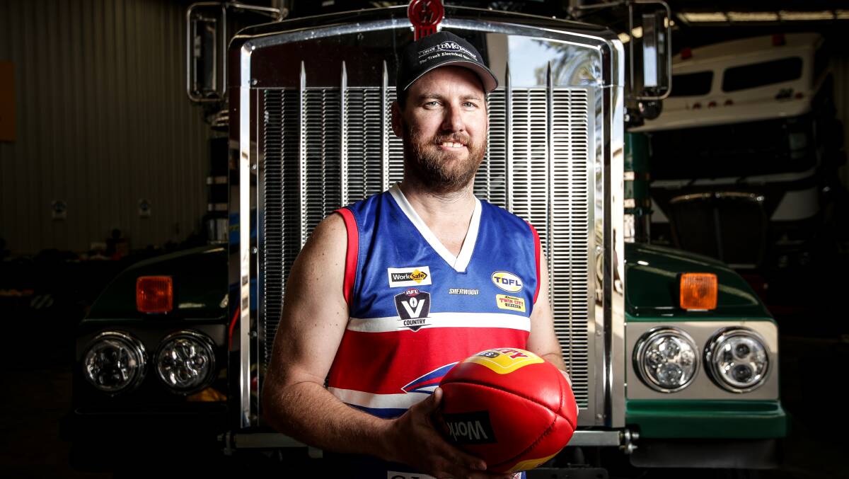 LOYAL DOG: Shane Borella is set to break the all-time games record at Thurgoona when his notches his 304th match. Picture: JAMES WILTSHIRE