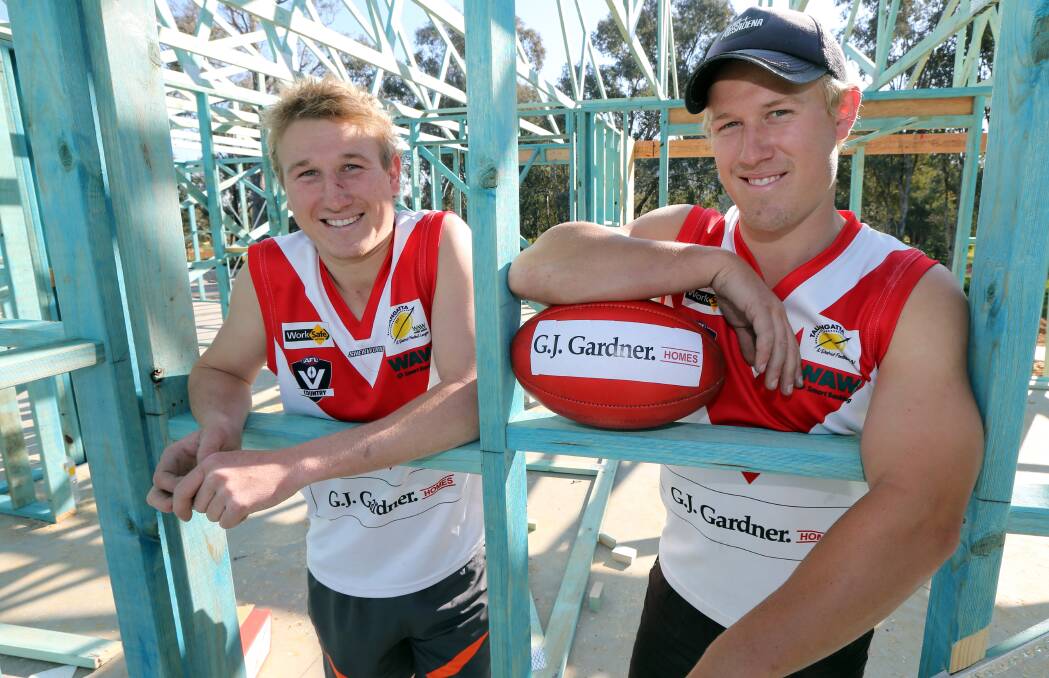Bodie and Brad Hibberson in 2014.