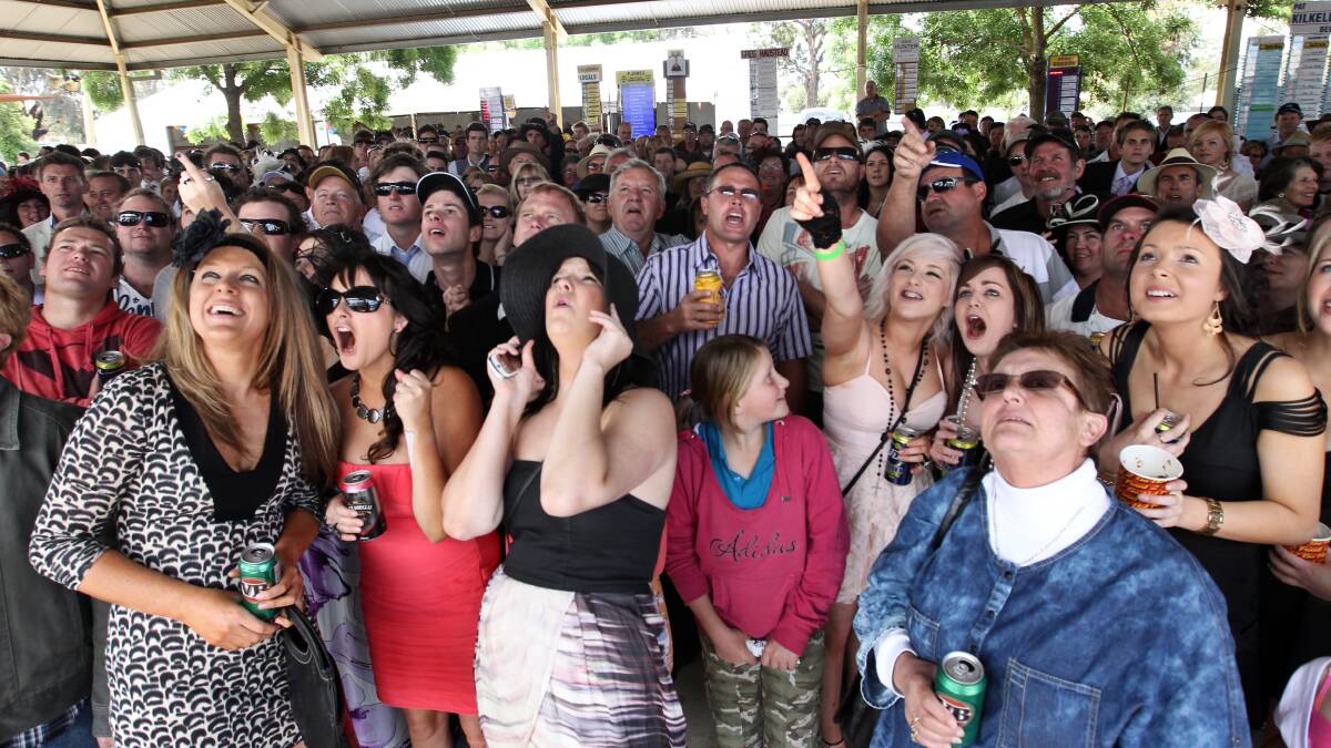 BIG DAY OUT: Corowa Race Club used to regularly attract 5000 plus racegoers for its traditional Melbourne Cup day meeting before meetings were introduced at both Albury and Wodonga.