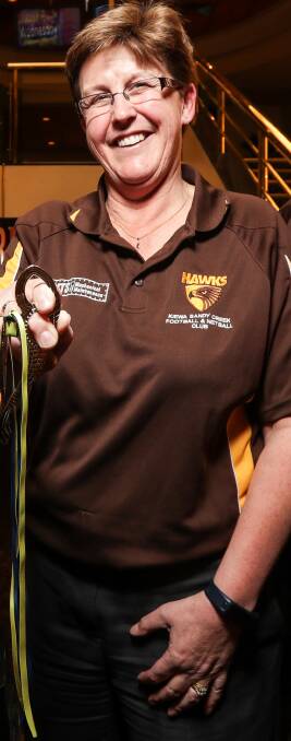 Kath Evans and the Hawks are growing in confidence by the week.