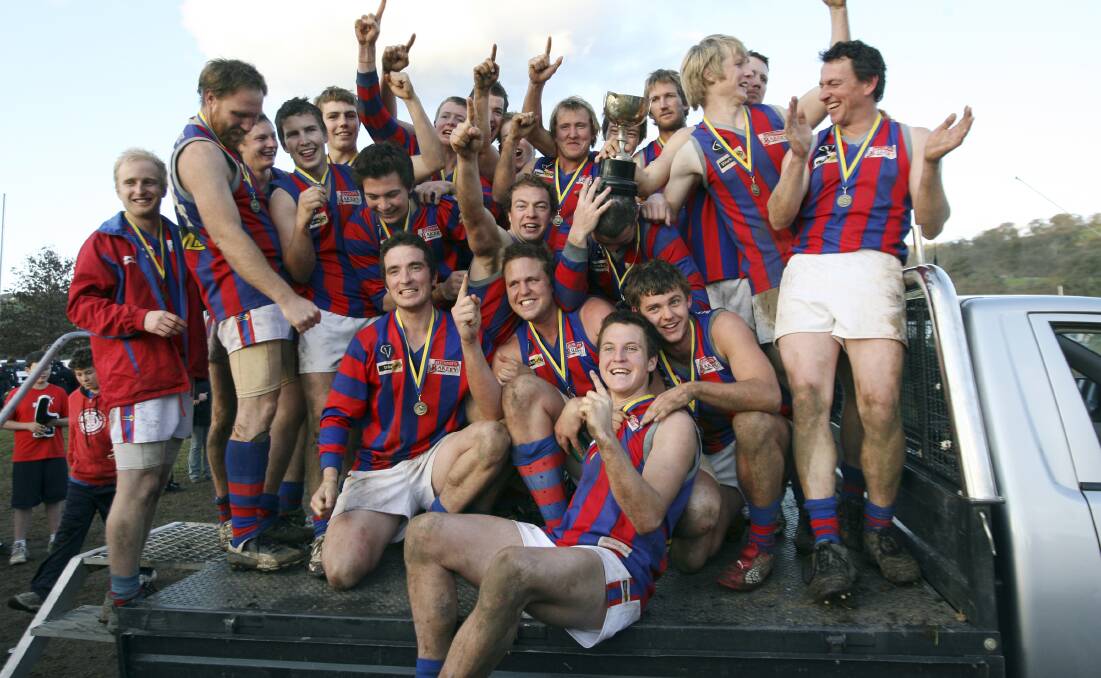 PREMIERS: Beechworth won its most recent flag in 2010.