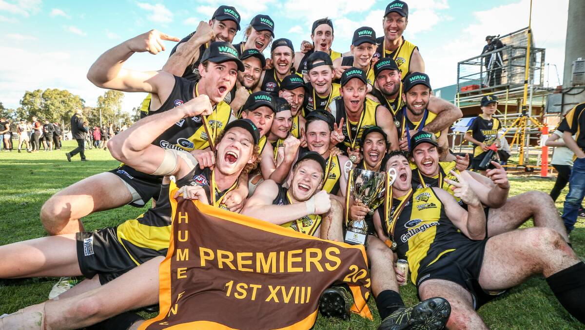 There will be no premiership up for grabs in the Hume league this season.