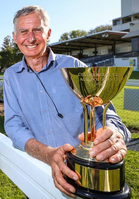 Albury trainer Ron Stubbs won his second Albury Gold Cup in March.