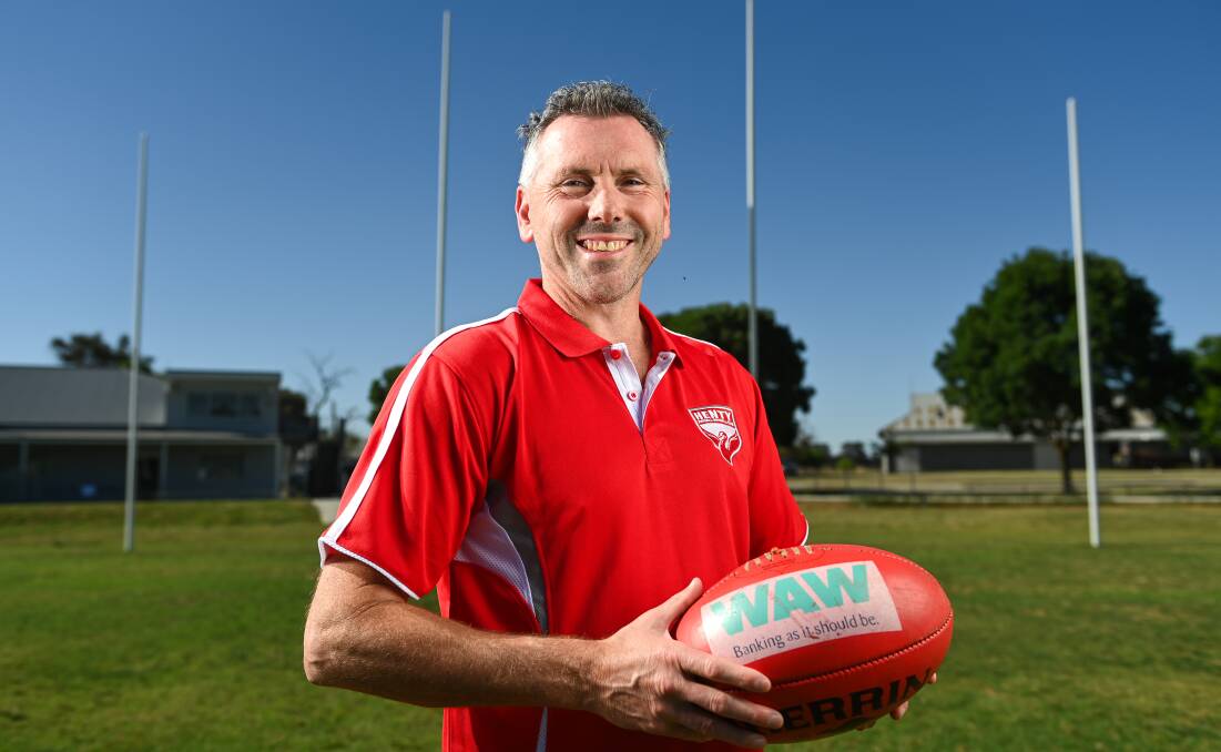 Brenden Maclean was appointed co-coach of the Swampies this season and is a premiership player and best and fairest winner at the club.