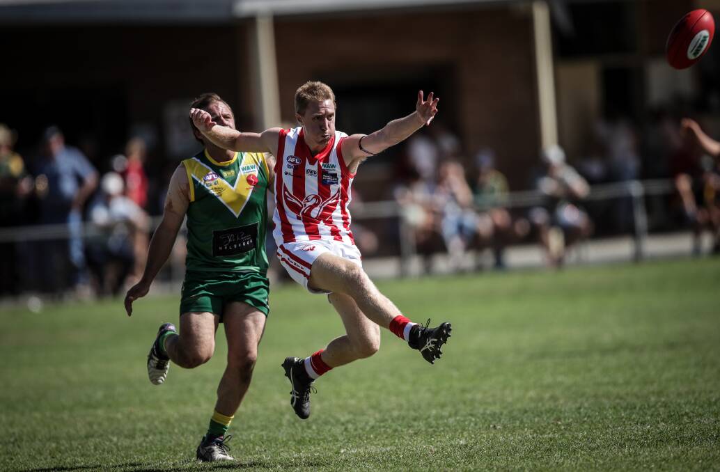 Henty's James Ellis is set to celebrate his 200-match milestone on the weekend.