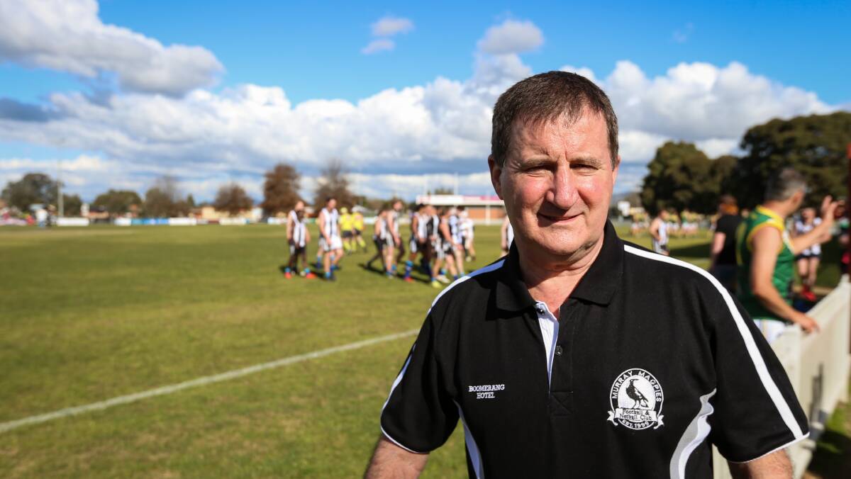THANKS, BUT NO THANKS: Ted Miller says the Murray Magpies won't be switching leagues any time soon and have no reason to leave.