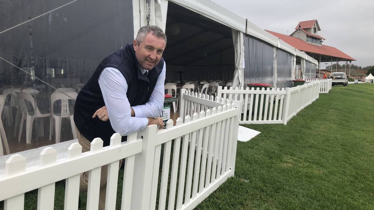 SUCCESSFUL: Steve Keene oversaw the most successful Wagga Gold Cup carnival in the club's history in May. He has since taken the general manger position at Scone.
