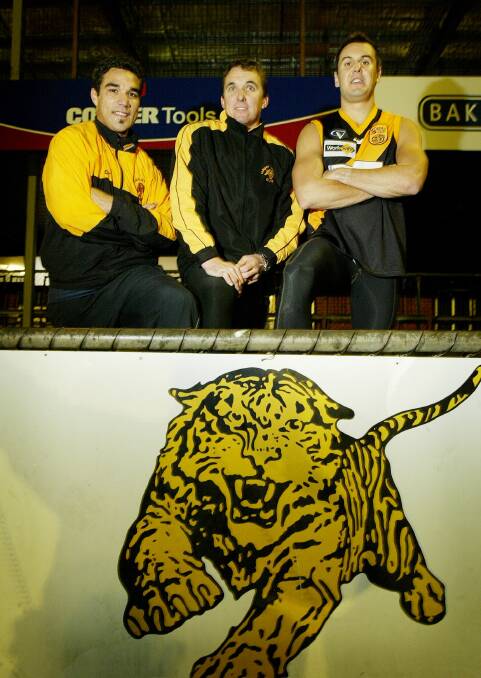 Fruean with Stuart Hodgson and Trent Crothers in 2005.
