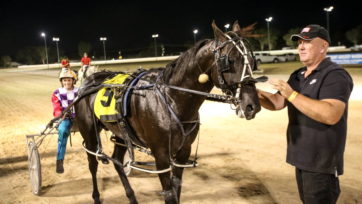 CUP CHANCE: Brallos Pass won the Albury Pacers Cup two years ago and looks among the leading chances in the feature once again on Friday night.