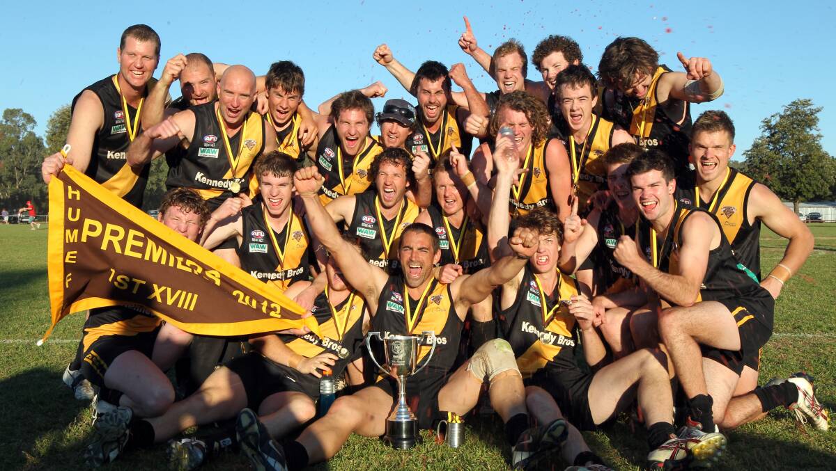 PREMIERS: Osborne is planning a big weekend to celebrate its 1992 and 2012 flag triumphs with Daniel McAlister at the helm in 2012.