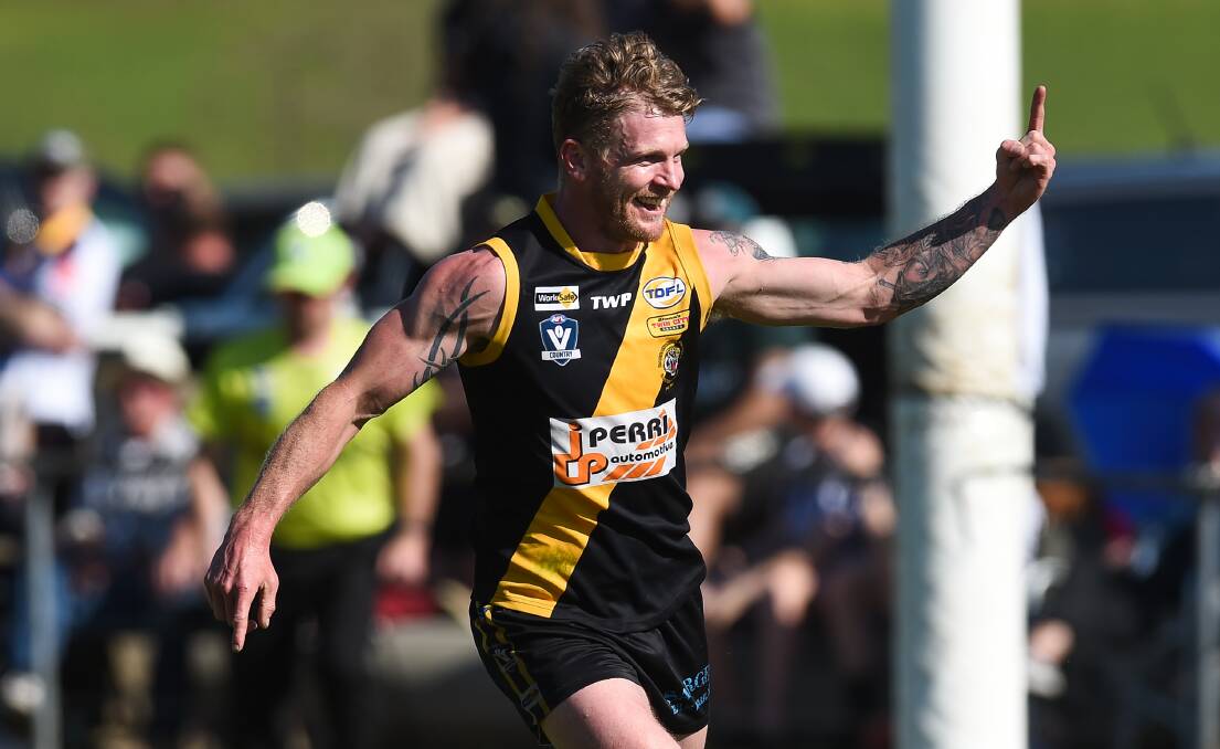 Barnawartha midfielder Cam McNeill was among the Tigers' best in their big win over Dederang-Mt Beauty on the weekend.