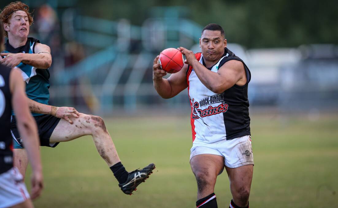 Damian Cupido is averaging more than five goals a match for Brock-Burrum.