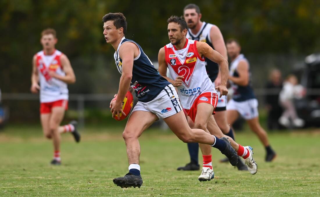 Mitta United coach Luke Hodgkin is hoping star midfielder Louie Miller can return from overseas at some stage during the season.