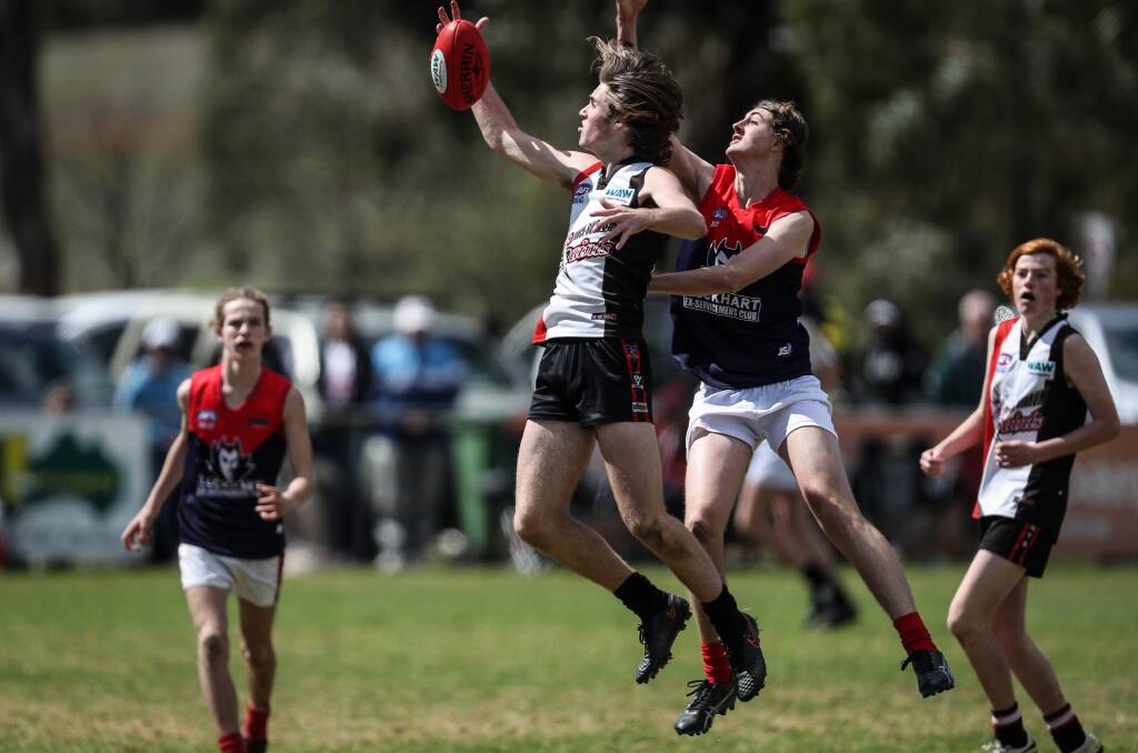 ON A STRING: Willson Mack in action for Brock-Burrum thirds two years ago.