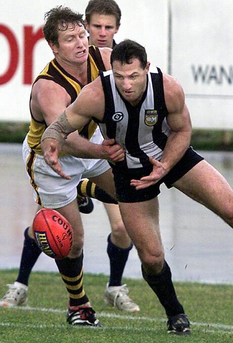 STAR PIE: Morgan won two best and fairests at the Norm Minns Oval and was one of the premier players in the competition.