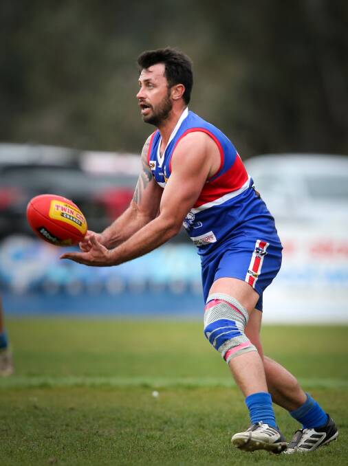 Rory Muggivan in action for Thurgoona in 2018.