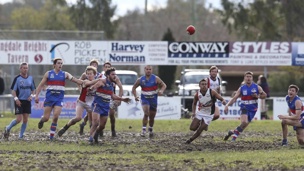 UPGRADE: Jindera is one of four Hume league clubs whose oval will benefit from drainage works over the off-season.