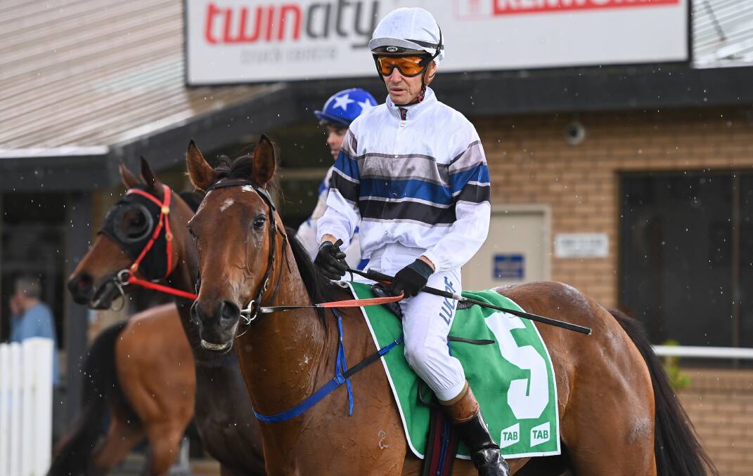 DOUBLE DELIGHT: Leading jockey Mathew Cahill returns to scale aboard No Borders who was the first leg of a winning double alongside the Mitch Beer-trained Snowbella. Picture: MARK JESSER