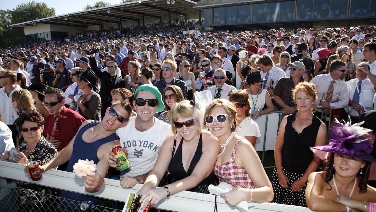 PACKED TO THE RAFTERS: The Albury Gold Cup is the Border's biggest social event with the club regularly attracting crowds of more than 13,000.