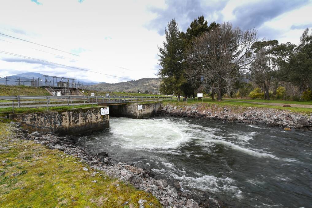 WATER WORKS: North East Water has proposed to build a new water pumping station and weir on the Kiewa River in Mount Beauty. Picture: MARK JESSER