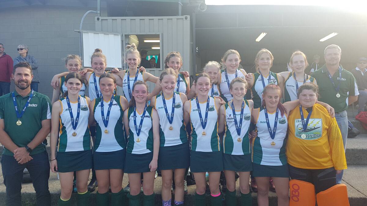 The under-15 HAW girls also claimed gold.