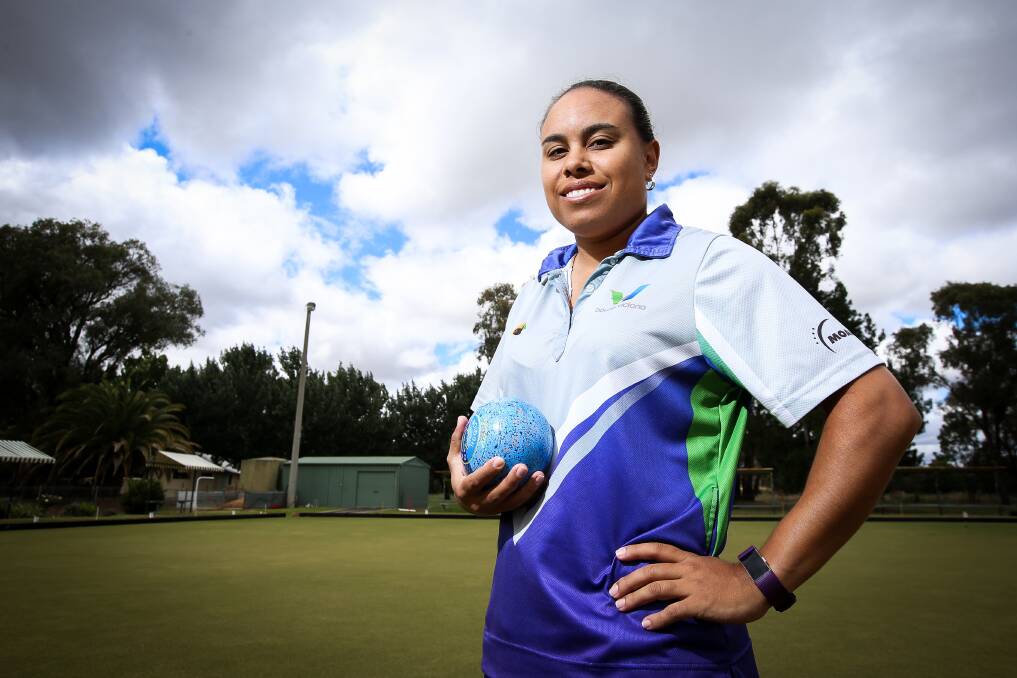 EXCELLENT WEEK: Kylie Whitehead has won four from four matches at the Bowls Australia Champion of Champions singles.