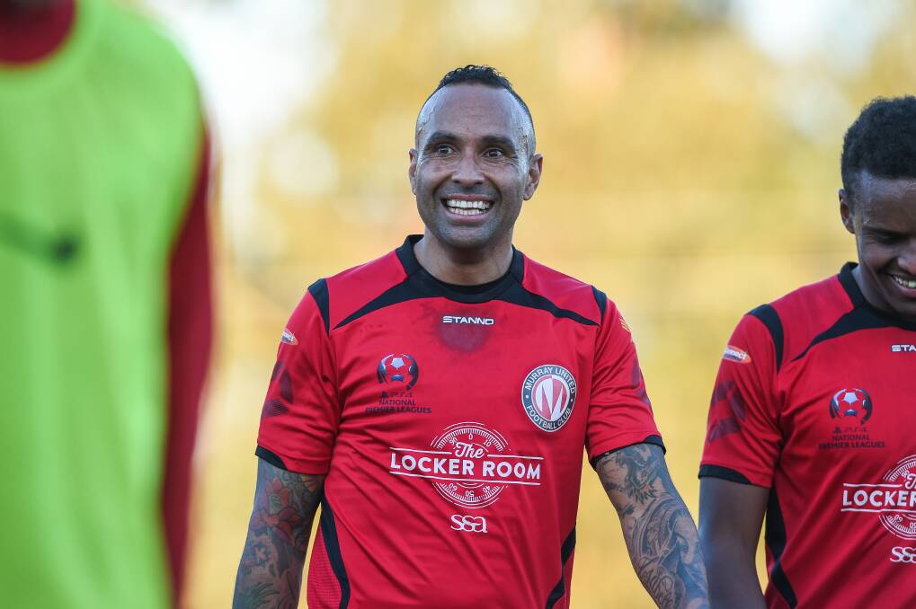 HAPPY DAYS: Archie Thompson loves the concept of the FFA Cup and is hopeful it will continue to grow every year. Picture: MARK JESSER