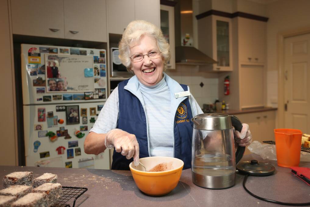 Lyn Jacobsen's love of cooking has helped her raise funds for numerous charity groups through her time as a member of the NSW Country Women's Association. She will be awarded an OAM for her efforts. File picture