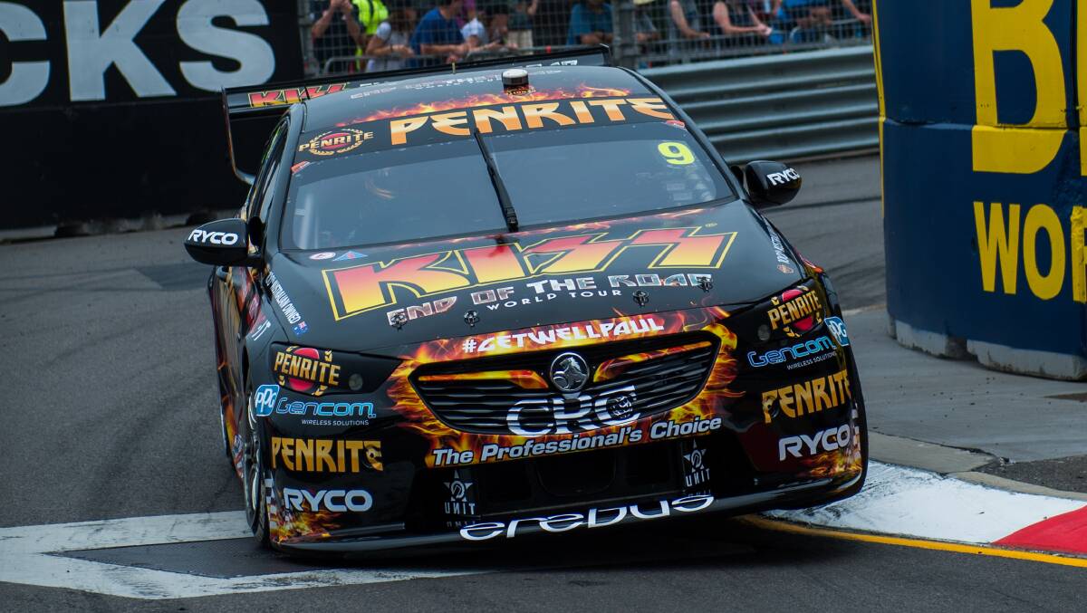 UP AND DOWN: David Reynolds finished the 2019 Supercars season with two very different results at the Newcastle 500. Pictures: TIM FARRAH