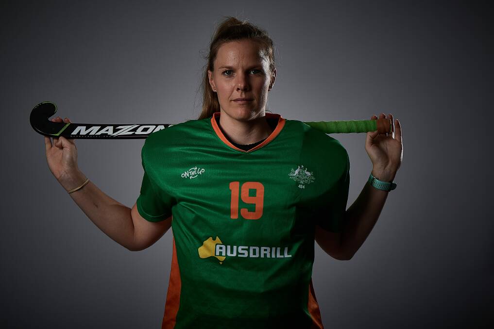 SO CLOSE: Albury's Jocelyn Bartram narrowly missed out on gold in the FIH Pro League final, with the Hockeyroos falling to the Netherlands in a penalty shootout. Picture: HOCKEY AUSTRALIA