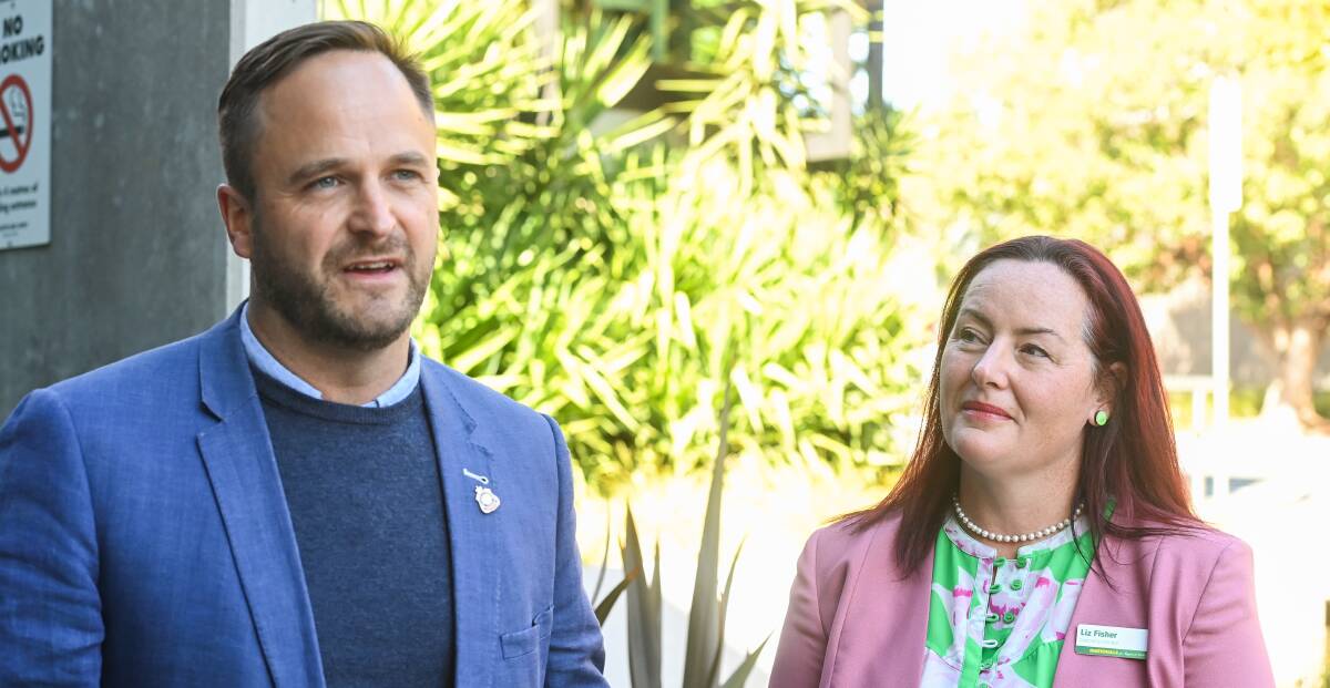 CAMPAIGN: Indi Liberal party and Nationals candidates Ross Lyman and Liz Fisher have spent less on Facebook advertising than Helen Haines. Picture: MARK JESSER