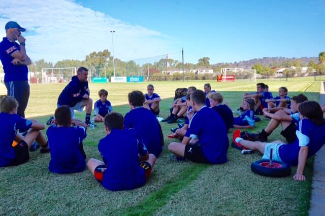 TALENT TIME: Melbourne Victory coaches conducted the first of three planned visits to the Border in search of young talent from regional areas for its academy program.