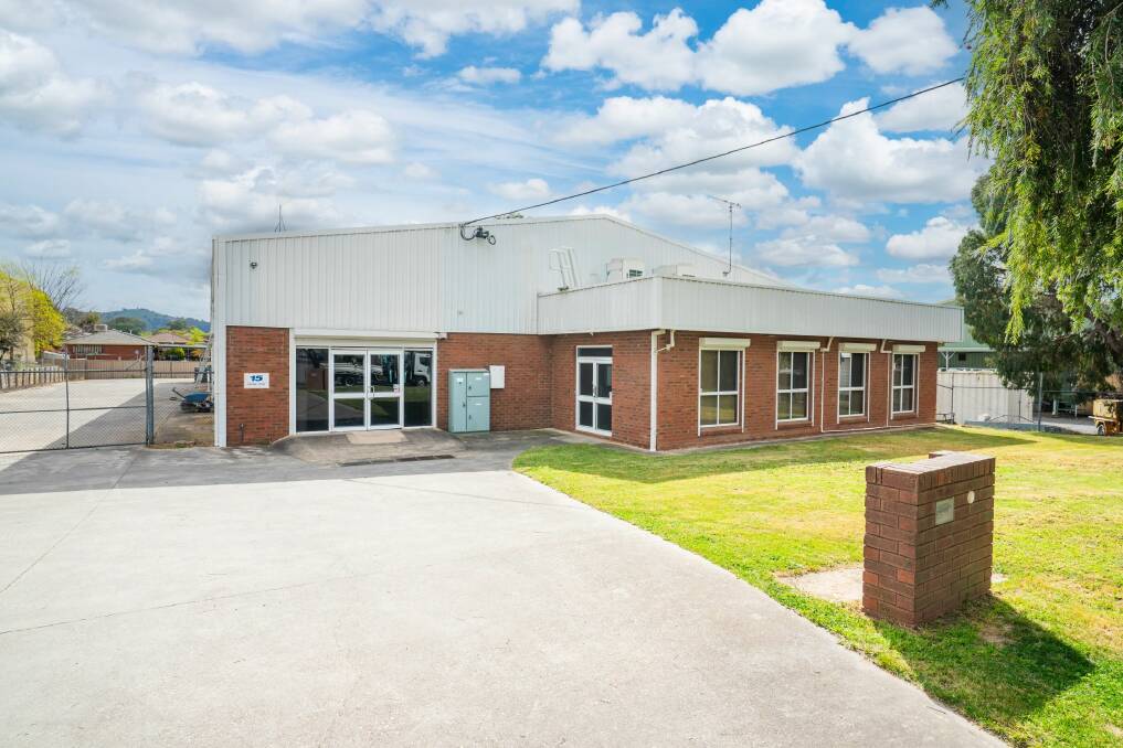 A vacant industrial property on Trafalgar Street in West Wodonga sold at auction for $1.53 million on Friday, October 27. Picture supplied