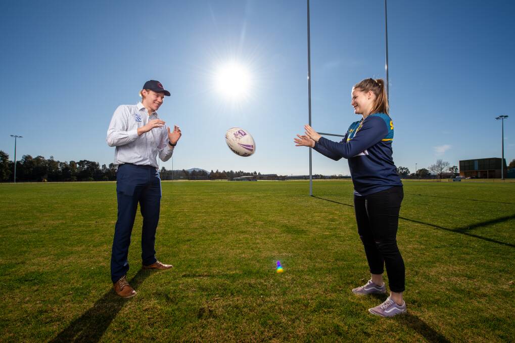 WAITING GAME: Albury-Wodonga Steamers second grade skipper Sam Seton and women's captain Kirra Burke are keen to lead their respective sides this season. Picture: MARK JESSER