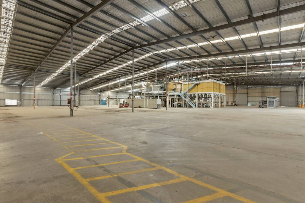 SPACIOUS: The property also has offices and staff amenities and could suit a range of uses or be subdivided as a business park. Picture: ELDERS REAL ESTATE