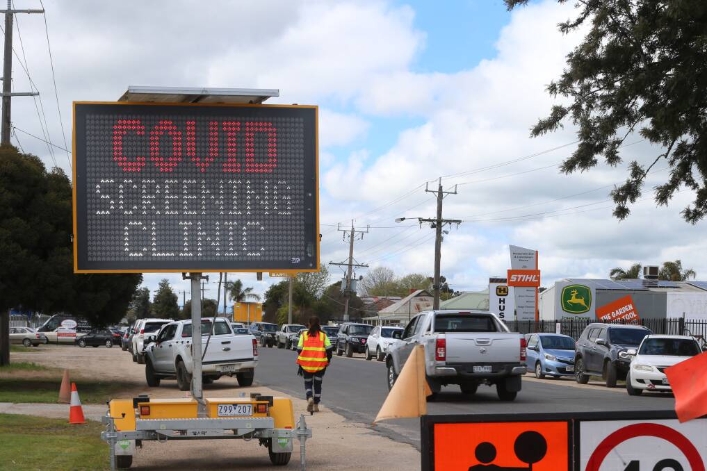 LOW RISK: A fresh COVID-19 case announced in Wangaratta this week isn't expected to lead to a massive demand for testing as the close household contact of a previous positive has been in isolation. Picture: JAMES WILTSHIRE