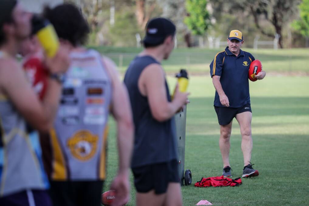 TRAINING TEST: Victorian-based Ovens and Murray clubs such as Wangaratta Rovers can only train in groups of 10 under AFL Victoria's guidelines. 
