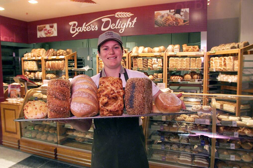 Belinda Daggett after Bakers Delight moved to a new location within Lavington Square in 2005. File picture
