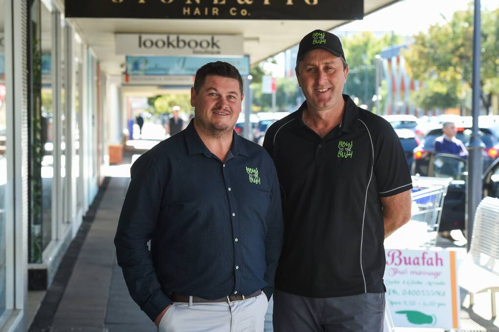 RECOGNITION: Boys to the Bush founders Adam DeMamiel and Tim Sanson have grown the program for disengaged young males since it was formed in 2017. The group has been named a semi-finalist for a community award.