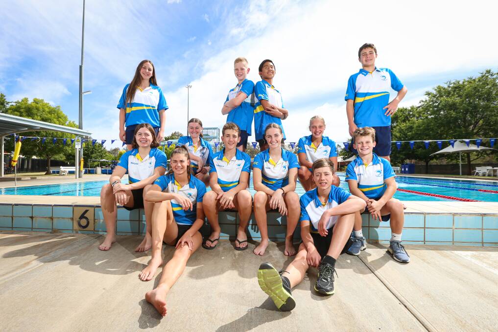 HOMEGROWN: Albury Amateur Swim Club will send a strong team to the Victorian Age Championships in Melbourne. Picture: JAMES WILTSHIRE