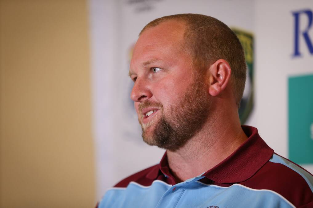 OPTIMISTIC: Twin City coach Shaun Wilhelm has conceded his side is out of the league title race, but is confident they can beat anyone on their day. Picture: JAMES WILTSHIRE