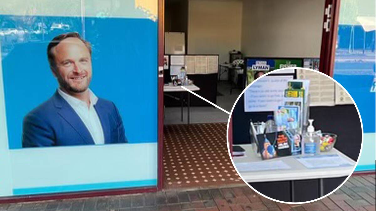 Images have emerged this week of an Australian Christian Lobby flyer attacking Indi MP Helen Haines in the Wangaratta office of Liberal Party candidate Ross Lyman. 