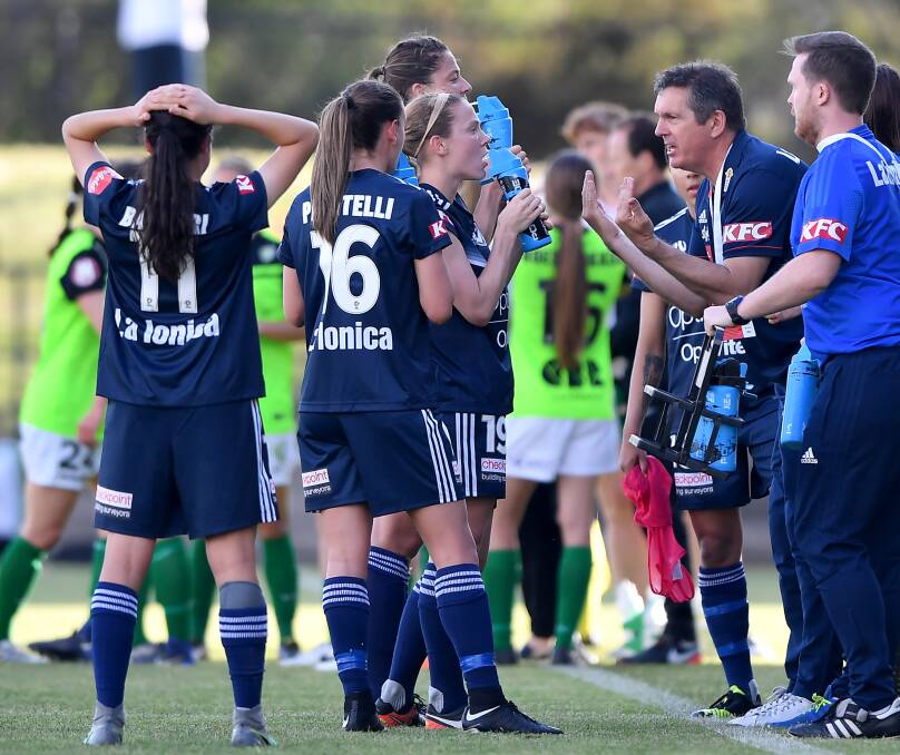 MAJOR COUP: Murray United has secured the services of W-League Coach of the Year Jeff Hopkins for training sessions at La Trobe. Picture: AAP IMAGE/ANDY BROWNBILL