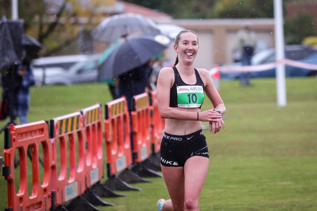 Laura Gillard is not letting an injury sustained shortly after her breakthrough Nail Can Hill Run win last year slow her down in her title defence. Picture by James Wiltshire