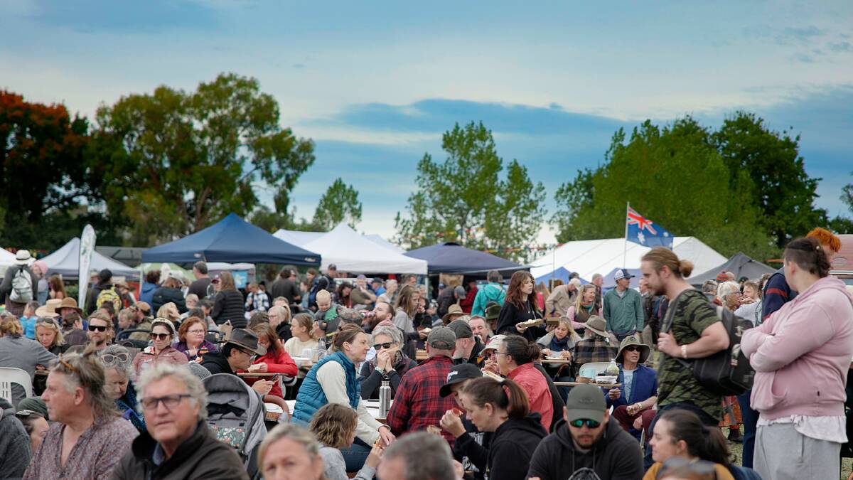 A huge crowd flocked to the 2023 Off-Grid Living Festival, the final time it was held in its original home at Eldorado's Centennial Park. Picture by Paul Smith