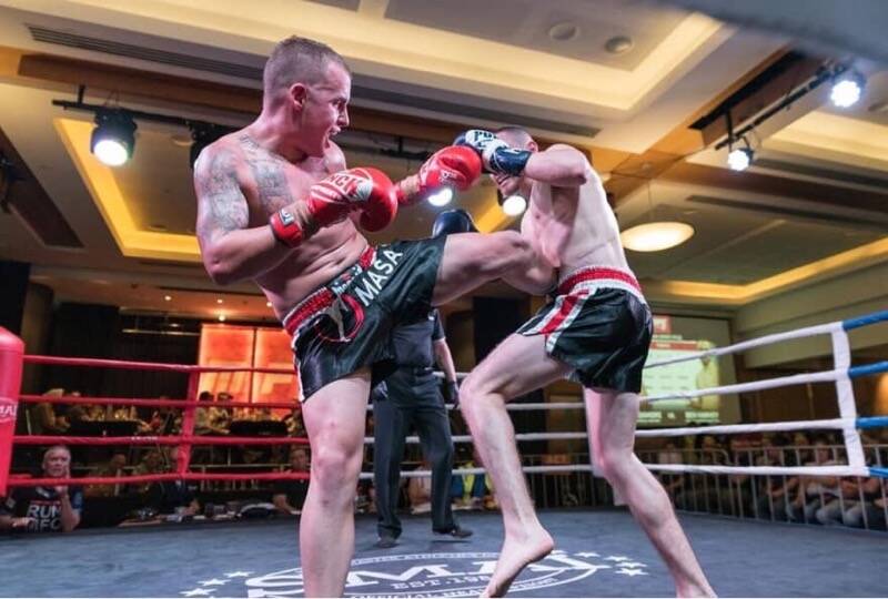 HUGE FIGHT: Border kickboxer Michael Damore will take on Melbourne's James Hackett for the national K1 welterweight title in Albury on Saturday night.