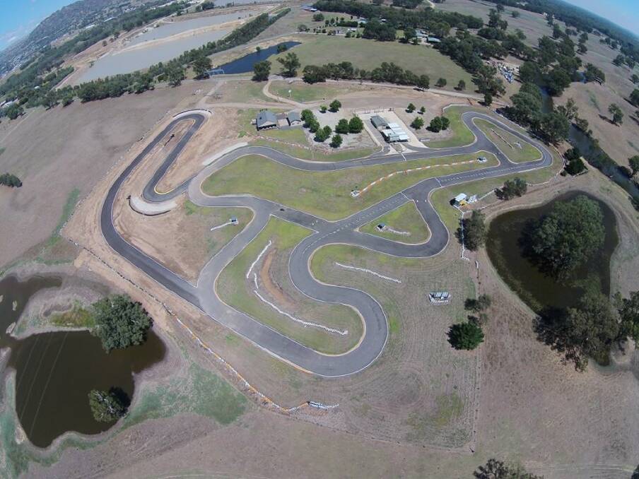 FRESH LOOK: The recent work undertaken by Albury Wodonga Kart Club has seen the local track extend from 785 to 1030 metres and allowed it to secure more large-scale races.