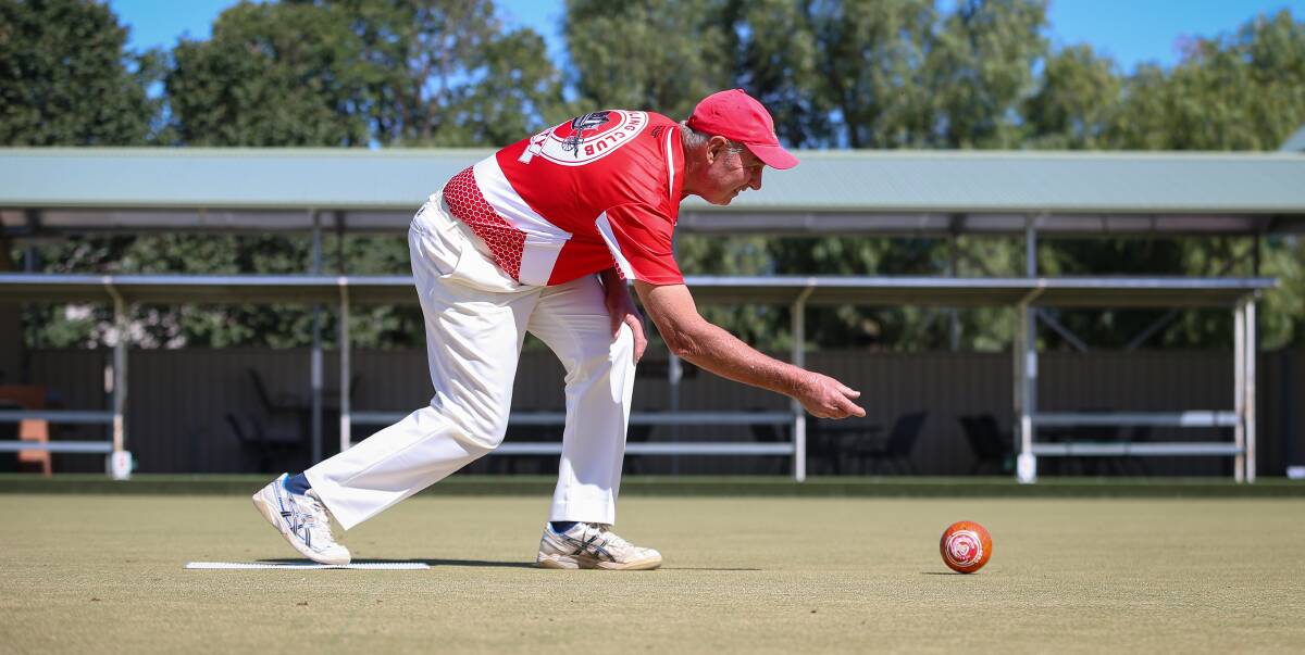 READY TO ROLL: Peter Forck's Henty side will contest the Albury and District triples semi-final on Sunday.
